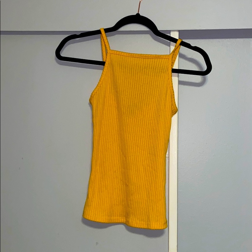 Yellow tank top